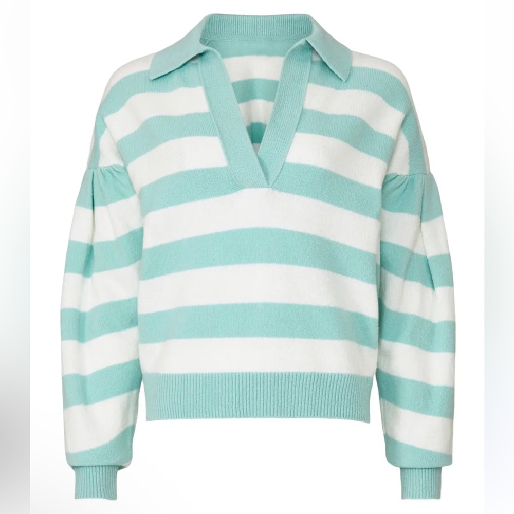 Tanya Taylor Maise Stripe Sweater Medium NWOT